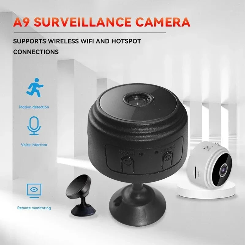 A9 WiFi Mini Camera Wireless Video Recorder Security Protection Camera Smart Home Monitoring Camera For Infants And Pets