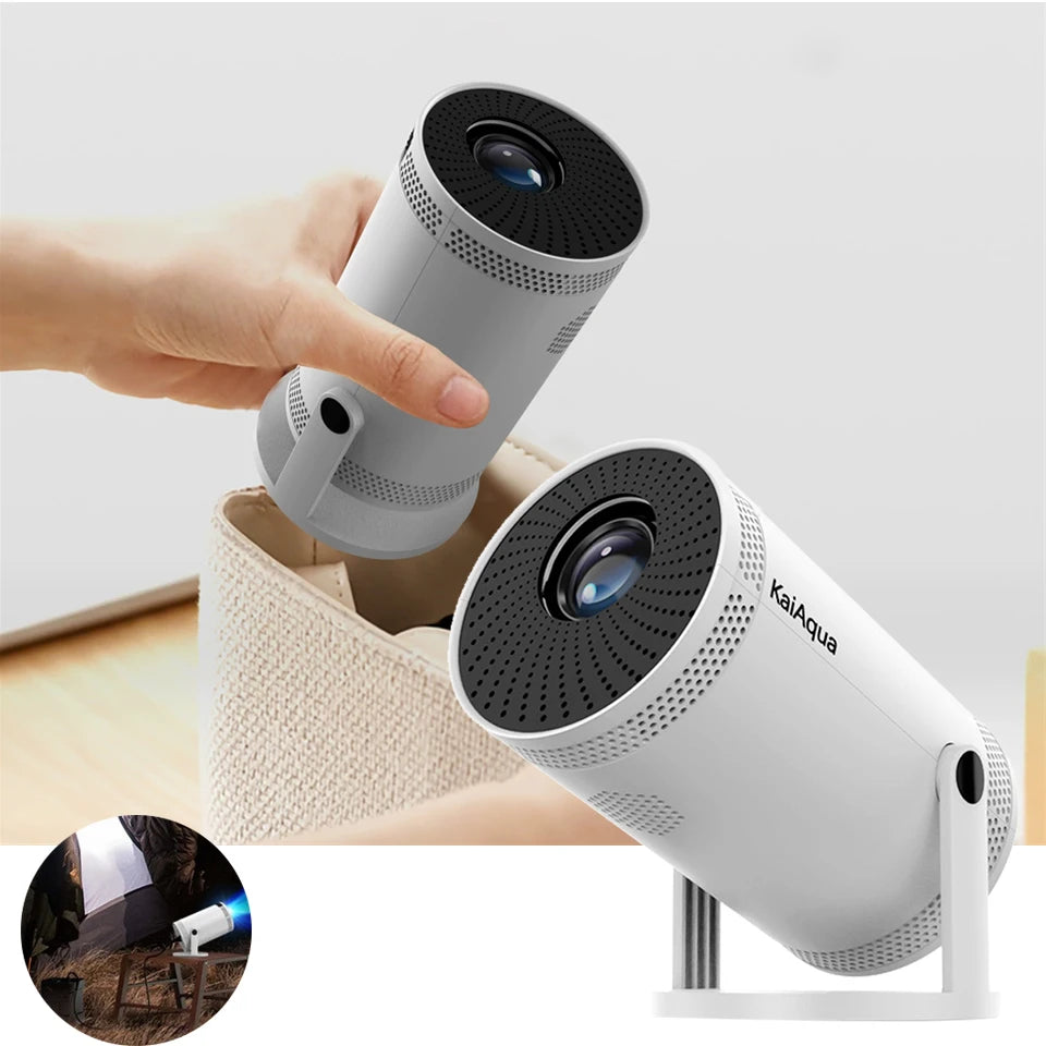 2025 4K HD Portable Projector 260 ANSI Lumens 5G WiFi Bluetooth Support 1080P Home Cinema Theater Movie Mini Projectors FY300