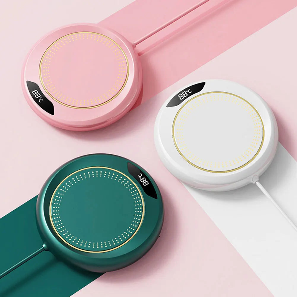 USB Coffee Mug Warmer 3 Temperature Setting Electric Beverage Warmer Coffee Warmer Plate for Hot Coffee Tea and Milk