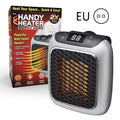 800W Portable Electric Heater EU Small Bathroom Fast Heating Fans Bedroom Heater Home Use Warming Device with Remote Control
