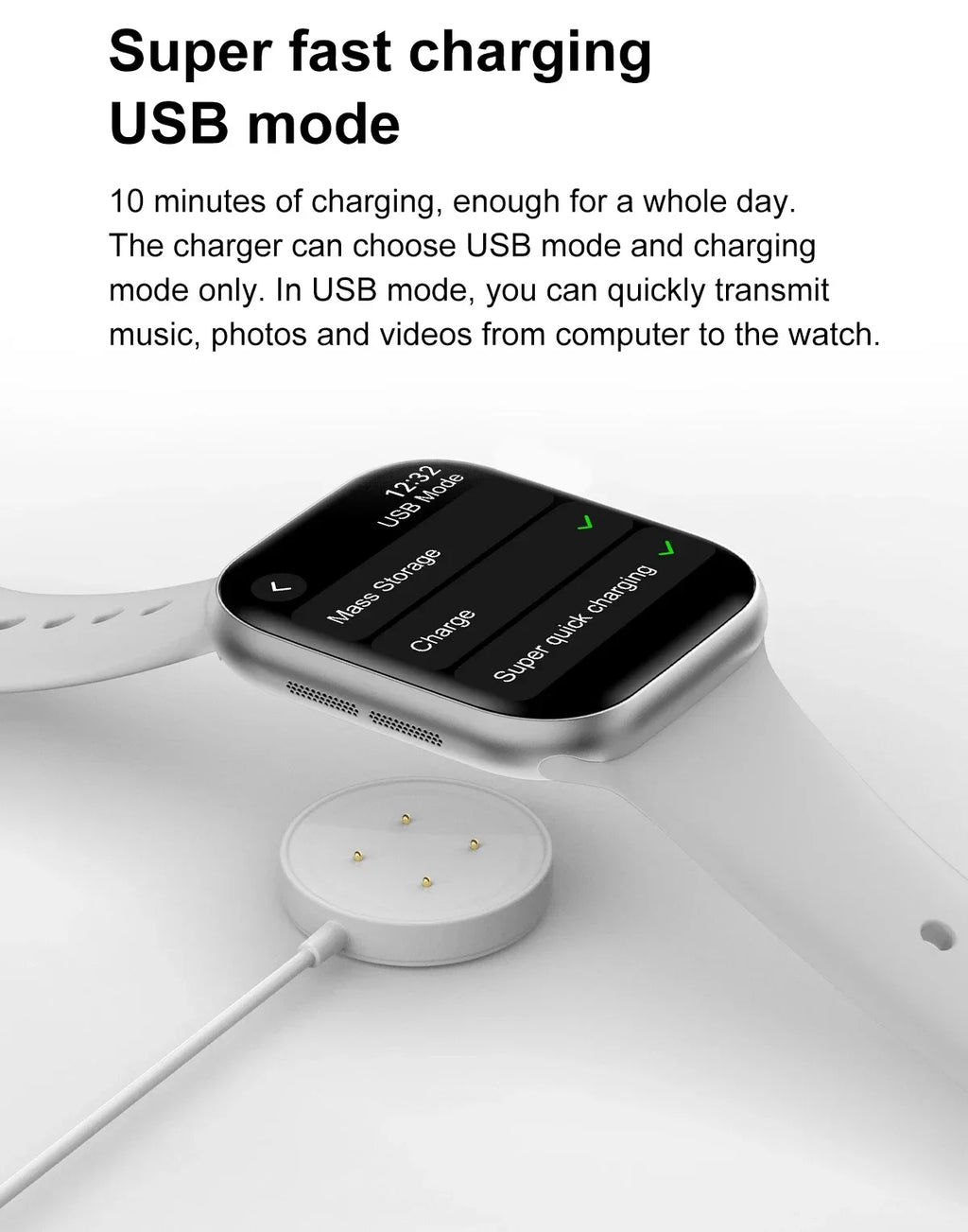 2026 New Original for Apple DT Watch 10 Smart Watch Men AMOLED 4GB Memory Music 3D Surround BT Call Waterproof smart watch Woman